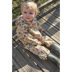 CeLaVi Regndragt Baby AOP Mulled Basil