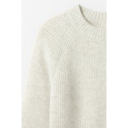 LMTD Sweatshirt Strik LS Leave Short Antique White