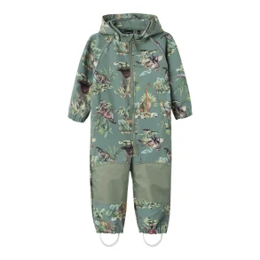 Name It Softshell Heldragt Alfa08 Dino Agave Green