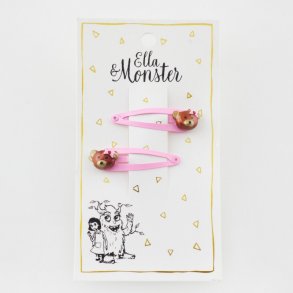 Ella & Monster Hrspnde Brun Bjrn 2 stk.