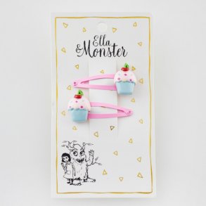 Ella & Monster Hrspnde Cupcake 2 stk.