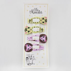 Ella & Monster Hrspnde Lion Set 4 stk.
