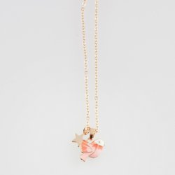 Ella &amp; Monster Halskde Pinkbird