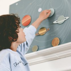 That's Mine Sweatshirt LS Finley Little Brother Light Blue Melange