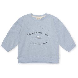 That's Mine Sweatshirt LS Finley Little Brother Light Blue Melange