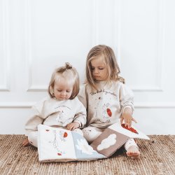 That's Mine Sweatshirt LS Finley Little Sister Light Brown Melange