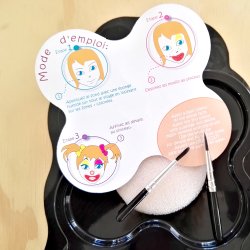 Grim'Tout Teatersminke 4 Farver - Ridder og Vampyr