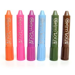 Grim'Tout Teatersminke 6 Farvestifter