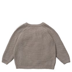 Hanevild Bluse LS Strik Grey Warm