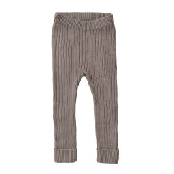 Hanevild Leggins Strik Lynge Grey Warm