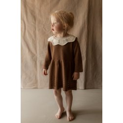 Hanevild Kjole Strik Johanne Brown