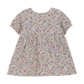 HUTTEliHUT Kjole SS Baby Liberty Fabric Sepia Rose