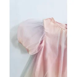 Dolly Kjole Unicorn Rainbow Pastels Puff Tulle Rainbow