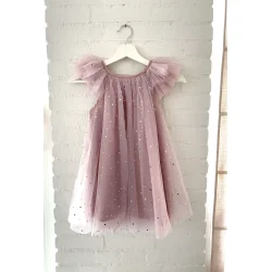 Dolly Kjole Stars &amp; Moon Tulle Fairy Dusty Violet