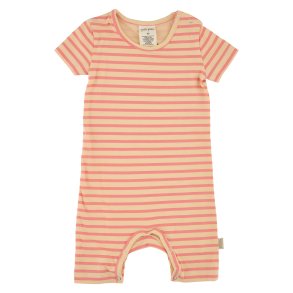Petit Piao Sommerdragt Jumpsuit Dark Peach Striped
