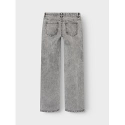 LMTD Jeans Tianna Low Waist Wide Light Grey Denim