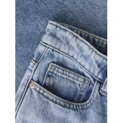 LMTD Jeans Bett Wide Medium Blue Denim