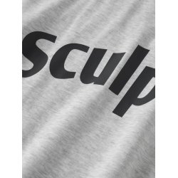 LMTD Sweatshirt Hoodie LS Ature Loose Light Grey Melange