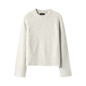 LMTD Sweatshirt Strik LS Leave Short Antique White