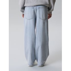 LMTD Jeans Birm Loose Light Blue Denim