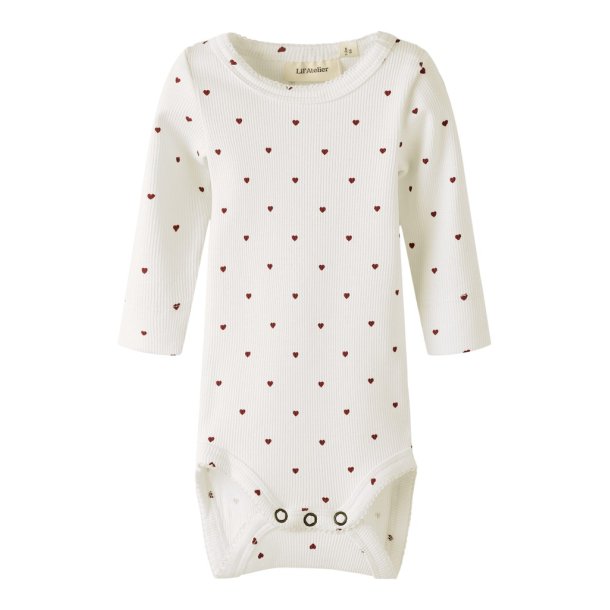Lil' Atelier Body LS Gago Slim Heart Coconut Milk