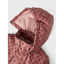 Lil' Atelier Gummi Flyverdragt Mini Ladry10 Snowsuit Withered Rose