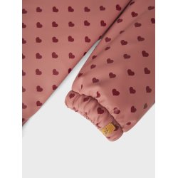 Lil' Atelier Gummi Flyverdragt Mini Ladry10 Snowsuit Withered Rose