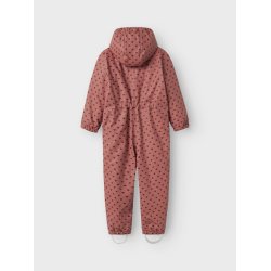 Lil' Atelier Gummi Flyverdragt Mini Ladry10 Snowsuit Withered Rose
