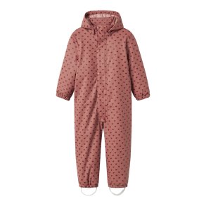 Lil' Atelier Gummi Flyverdragt Mini Ladry10 Snowsuit Withered Rose