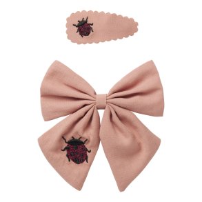 Lil' Atelier Hrspnde Acc-Lilja 2-pak Hair Clips Misty Rose