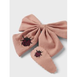 Lil' Atelier Hrspnde Acc-Lilja 2-pak Hair Clips Misty Rose