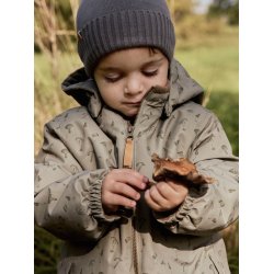 Lil' Atelier Flyverdragt Mini Snow10 Suit AOP Sleet