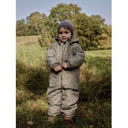 Lil' Atelier Flyverdragt Mini Snow10 Suit AOP Sleet