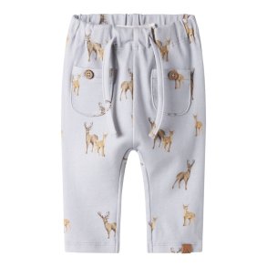 Lil' Atelier Sweatpants Baby Layo Loose Gray Dawn