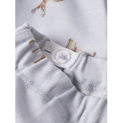 Lil' Atelier Sweatpants Baby Layo Loose Gray Dawn