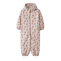 Lil' Atelier Flyverdragt Mini Snow10 Suit AOP Hushed Violet