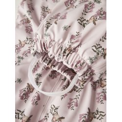 Lil' Atelier Gummi Flyverdragt Mini Ladry10 Snowsuit Pad AOP Hushed Violet