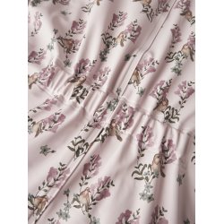 Lil' Atelier Gummi Flyverdragt Mini Ladry10 Snowsuit Pad AOP Hushed Violet