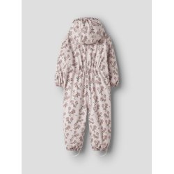 Lil' Atelier Gummi Flyverdragt Mini Ladry10 Snowsuit Pad AOP Hushed Violet