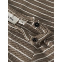 Lil' Atelier Natdragt Baby Gago LS Sepia Tint