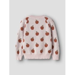 Lil' Atelier Strik Bluse Mini LS Lulio Hushed Violet