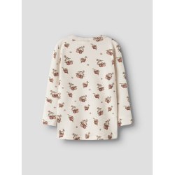 Lil' Atelier Bluse Mini LS Gayo Sig Slim Turtledove
