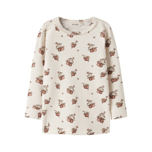 Lil' Atelier Bluse Mini LS Gayo Sig Slim Turtledove