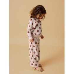 Lil' Atelier Bukser Mini Lulio Strik Hushed Violet