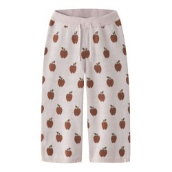 Lil' Atelier Bukser Mini Lulio Strik Hushed Violet