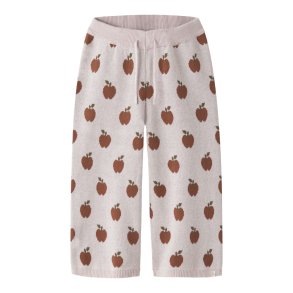 Lil' Atelier Bukser Mini Lulio Strik Hushed Violet