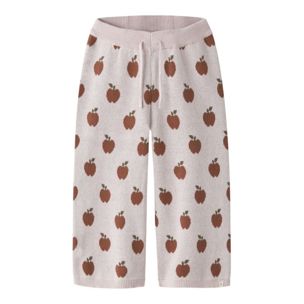 Lil' Atelier Bukser Mini Lulio Strik Hushed Violet