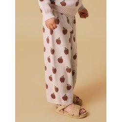 Lil' Atelier Bukser Mini Lulio Strik Hushed Violet