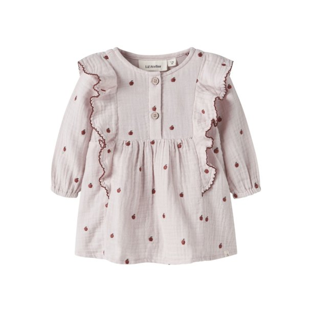 Lil' Atelier Kjolebody LS Kamma Loose Hushed Violet
