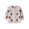 Lil' Atelier Cardigan Baby LS Strik Lulio Hushed Violet